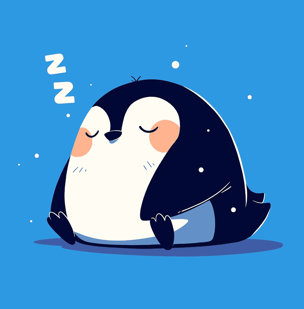 Penguin Session original repeating artwork