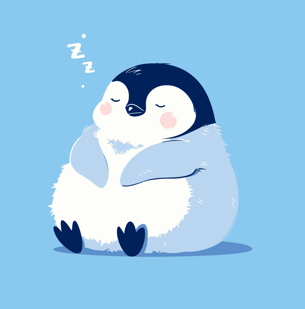 Penguin 003 original repeating artwork