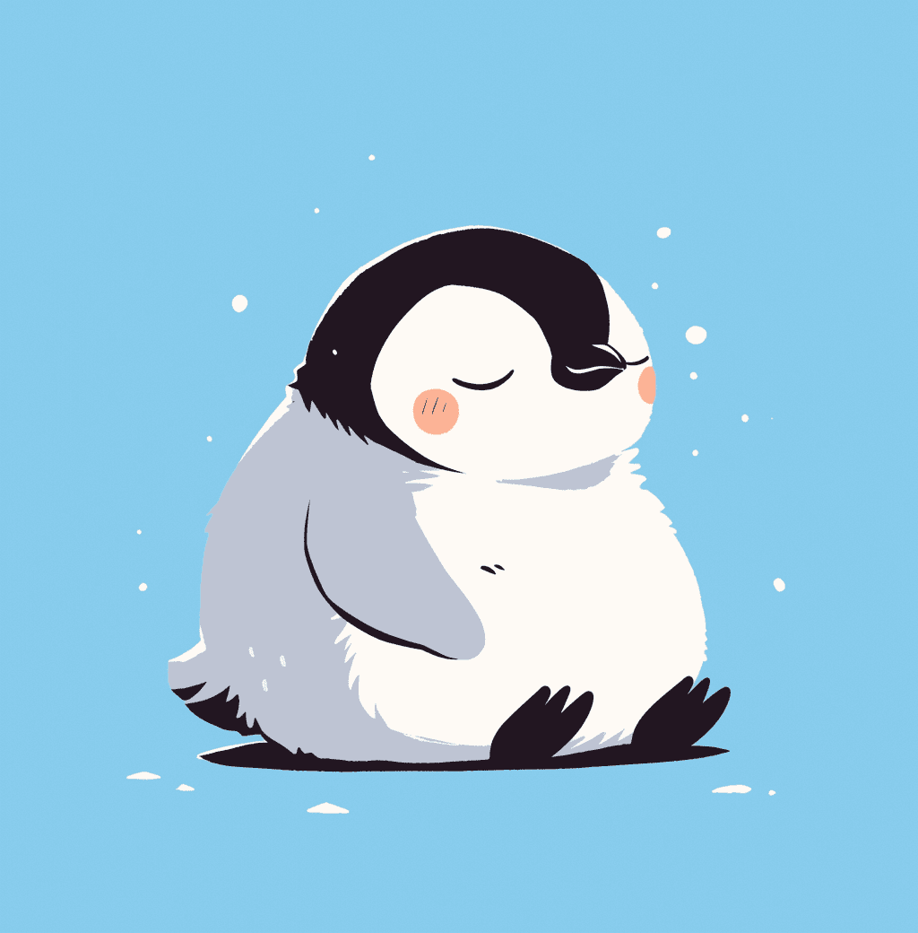 Penguin 071 original repeating artwork