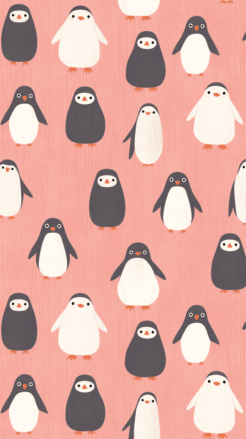 Penguin Onyx original repeating artwork