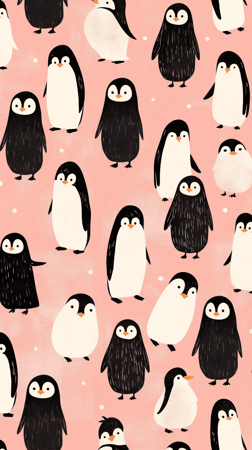 Penguin Edition original repeating artwork
