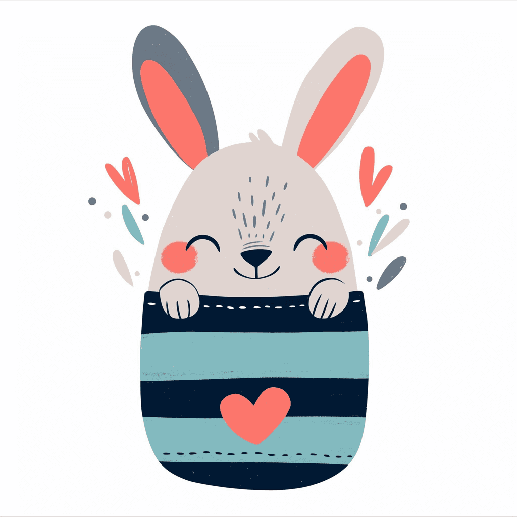 Bunny 231 original repeating artwork