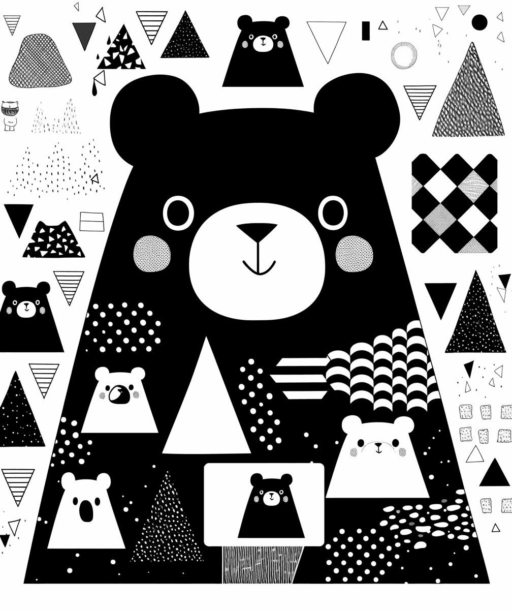 Bear 729 original repeating artwork