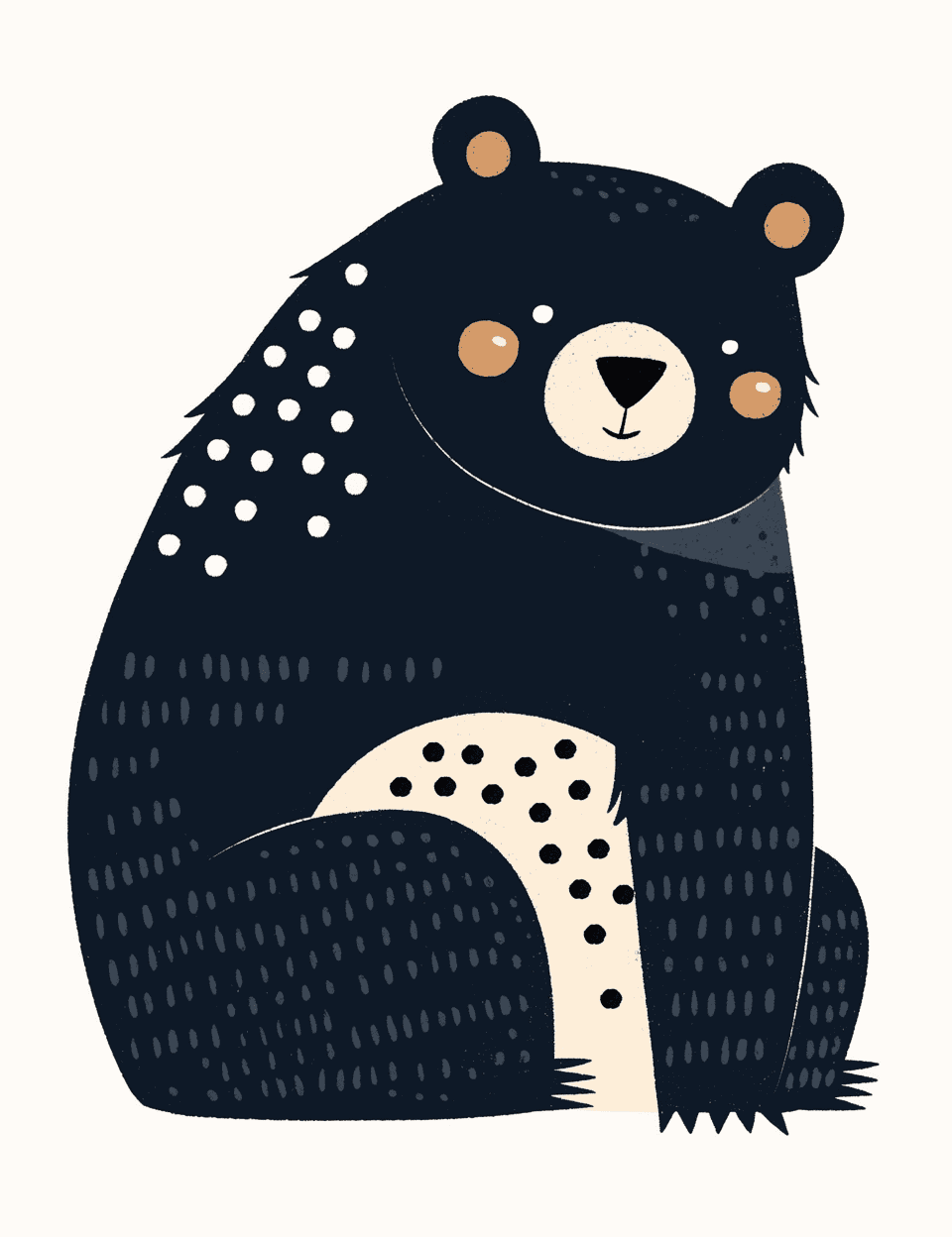 Bear 714 original repeating artwork