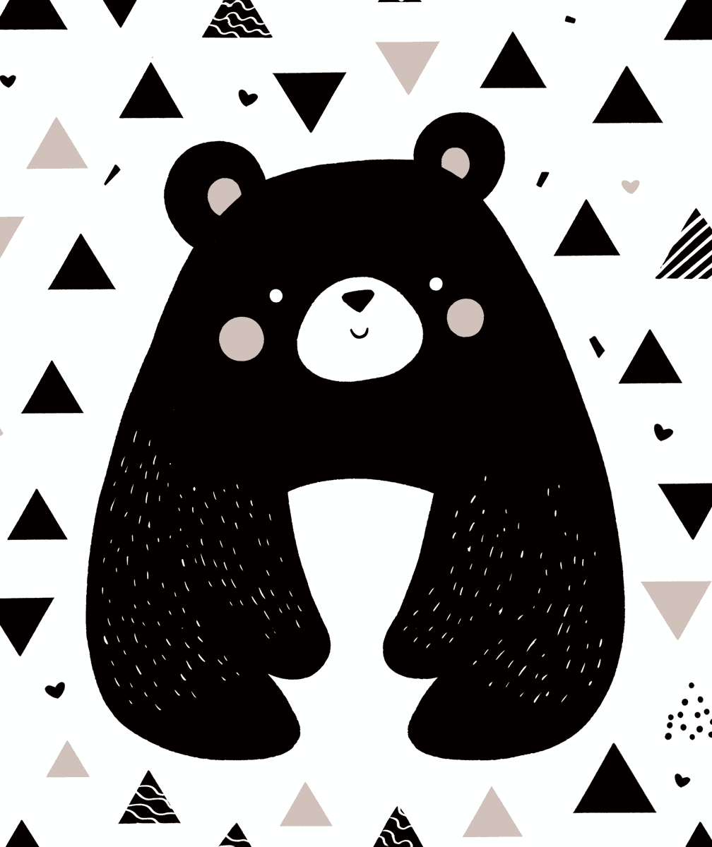 Bear 710 original repeating artwork