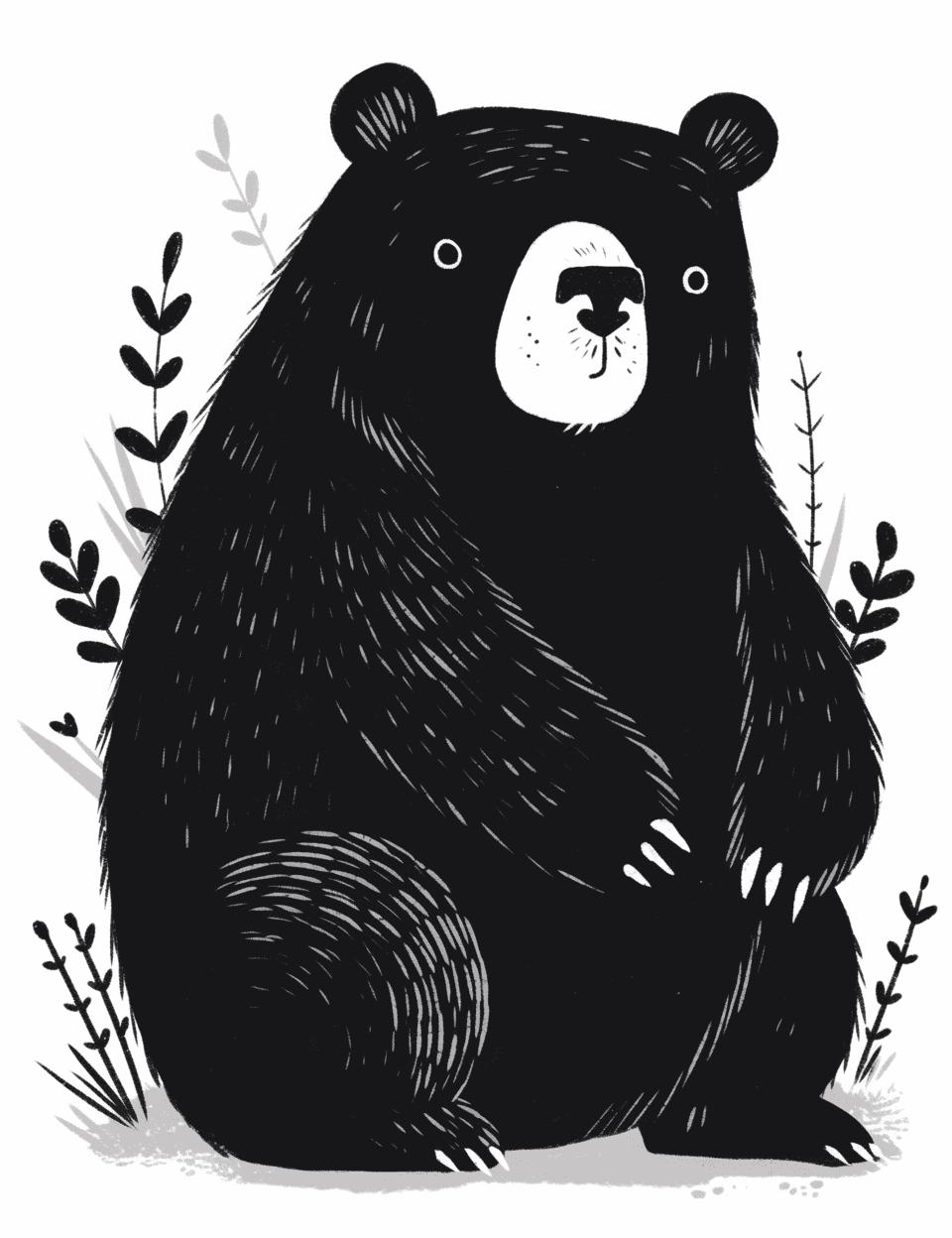 Bear 600 original repeating artwork