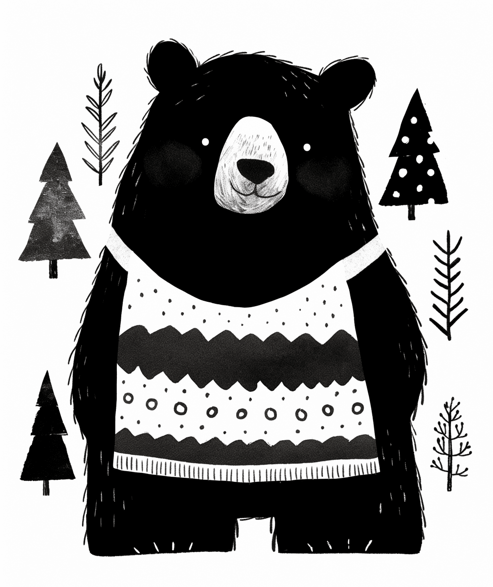 Bear 685 original repeating artwork