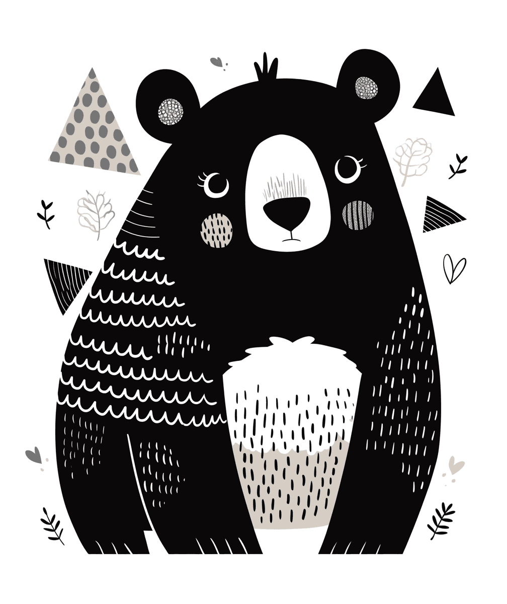 Bear 422 original repeating artwork
