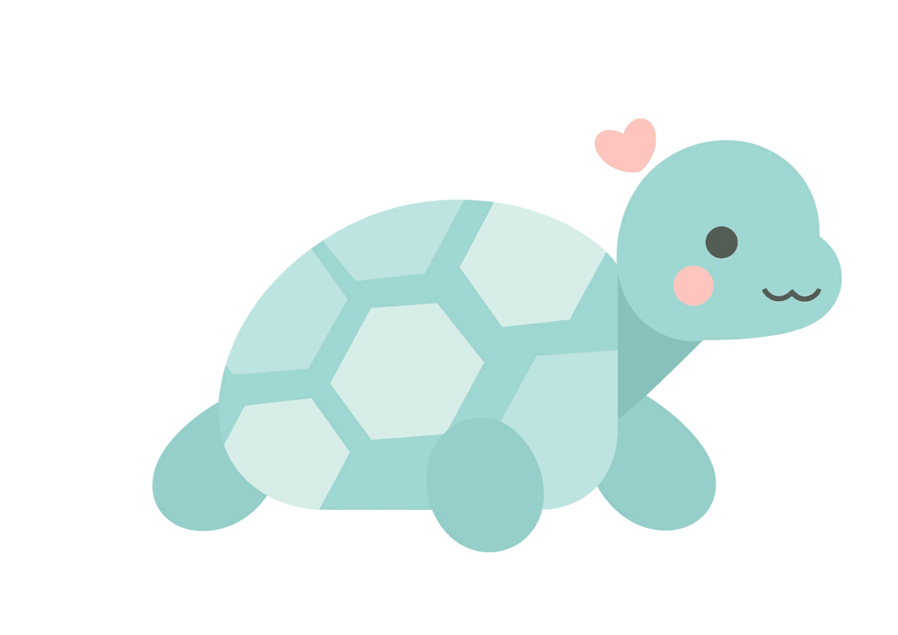 Turtle original repeating artwork