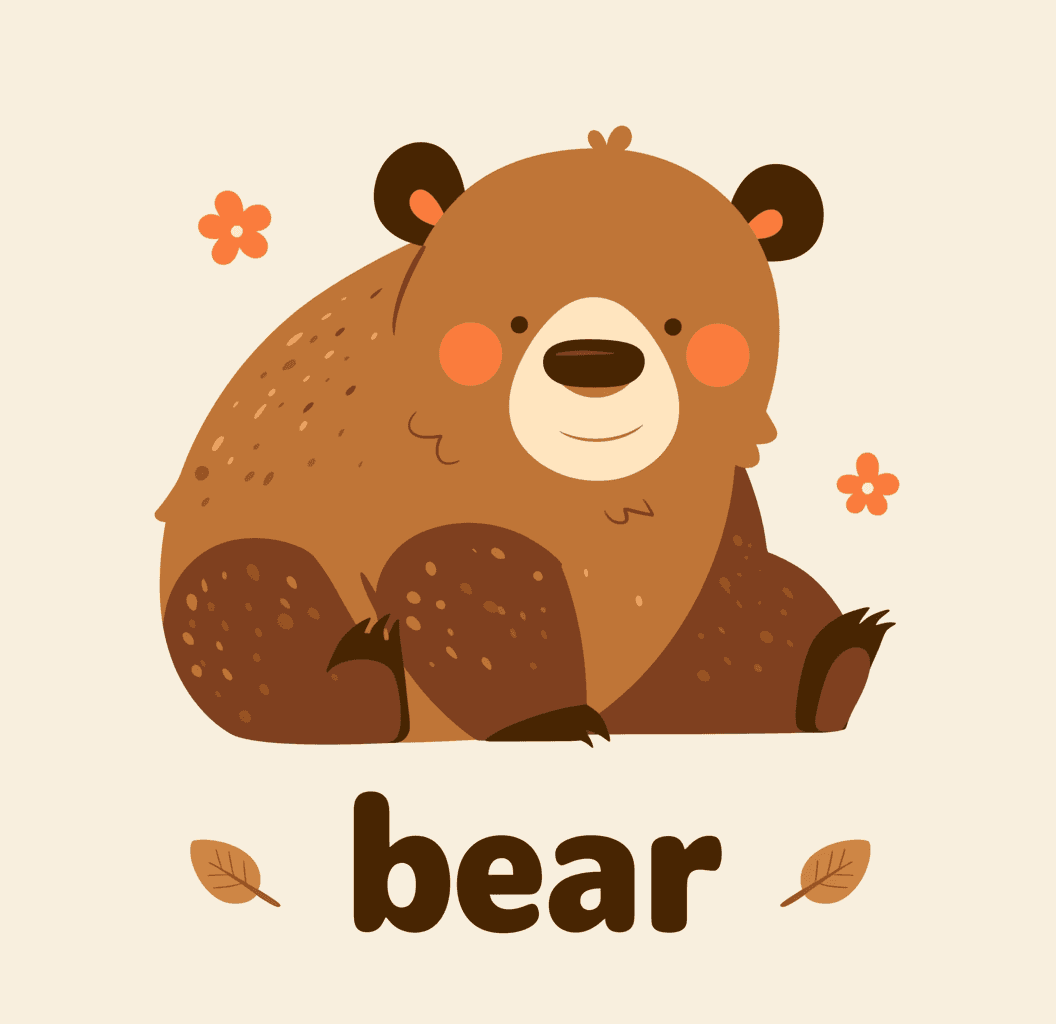 Bear 711 original repeating artwork
