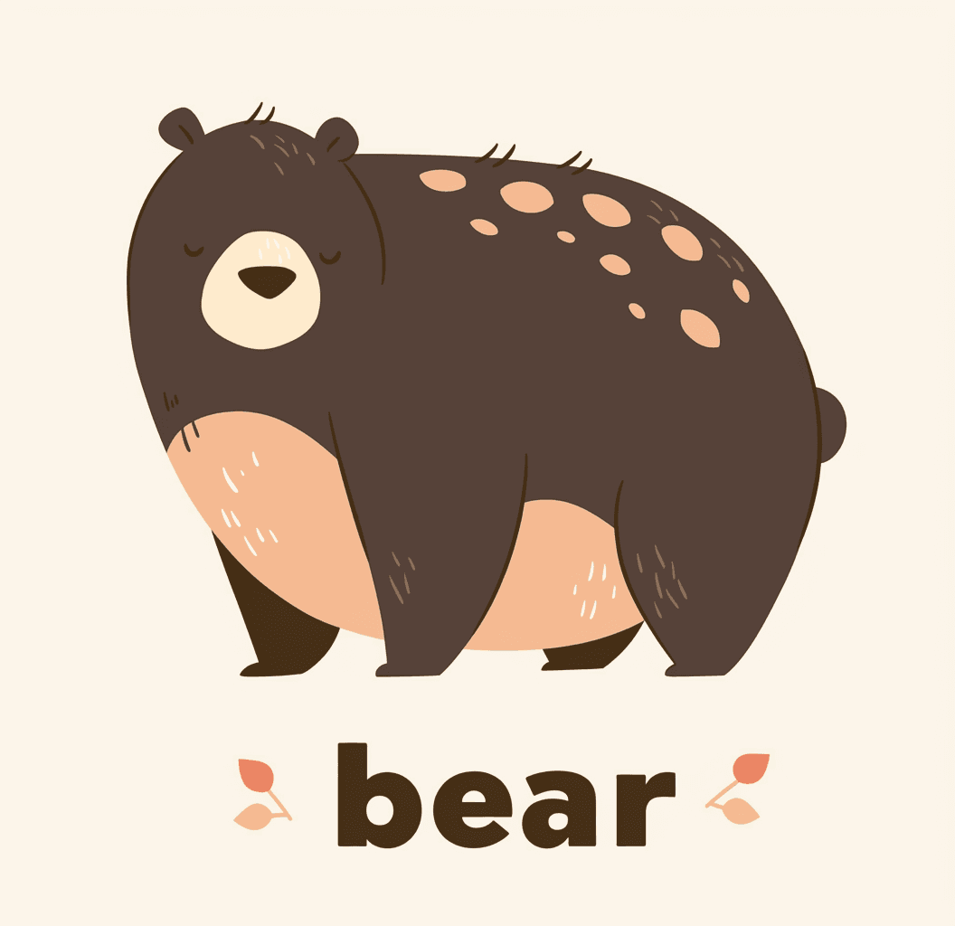 Bear 599 original repeating artwork