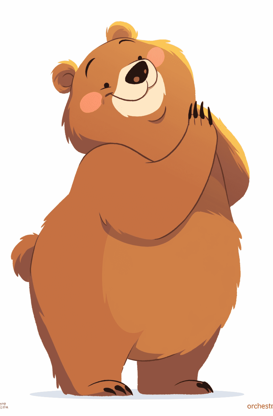Bear 727 original repeating artwork