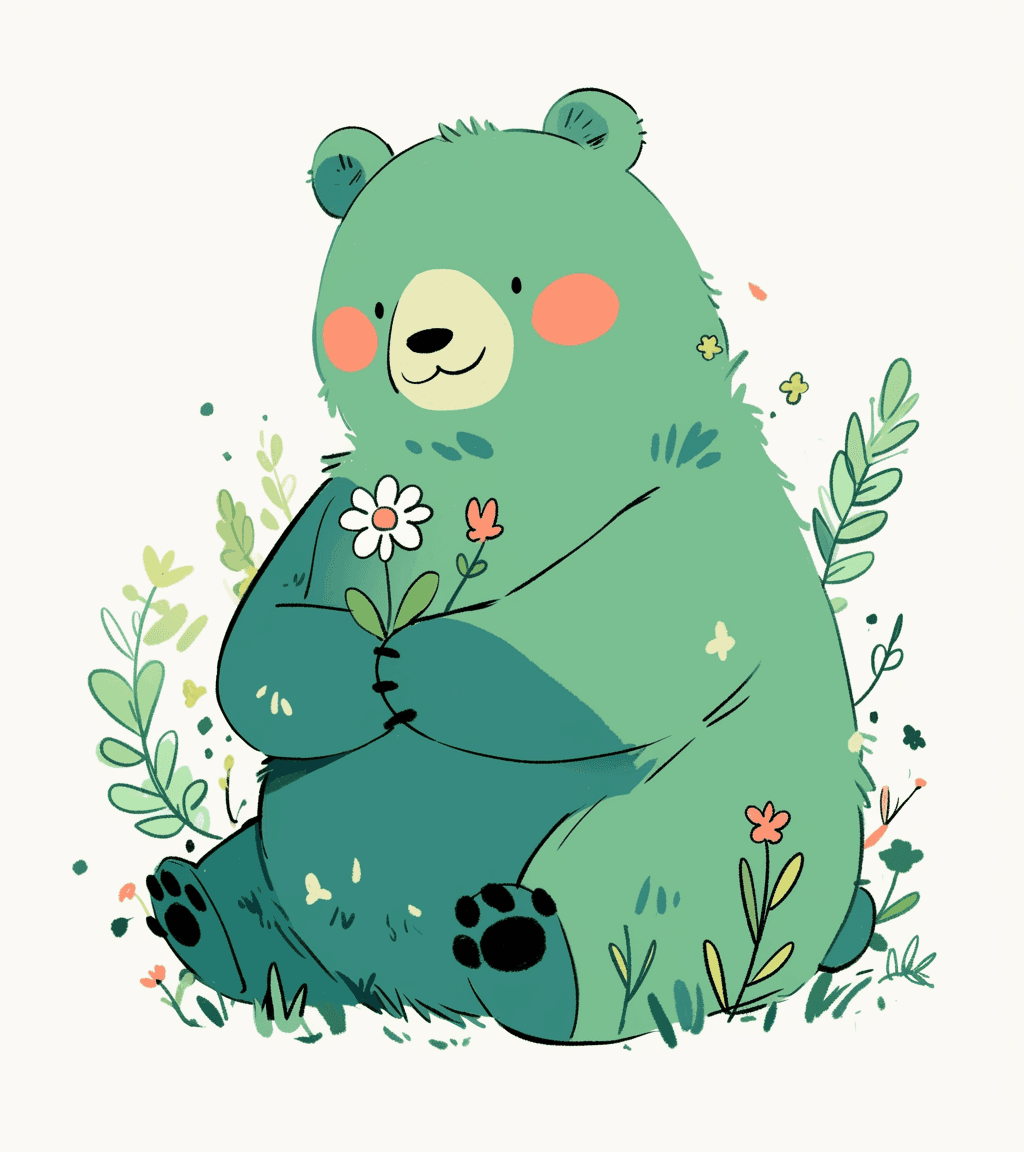 Bear 482 original repeating artwork