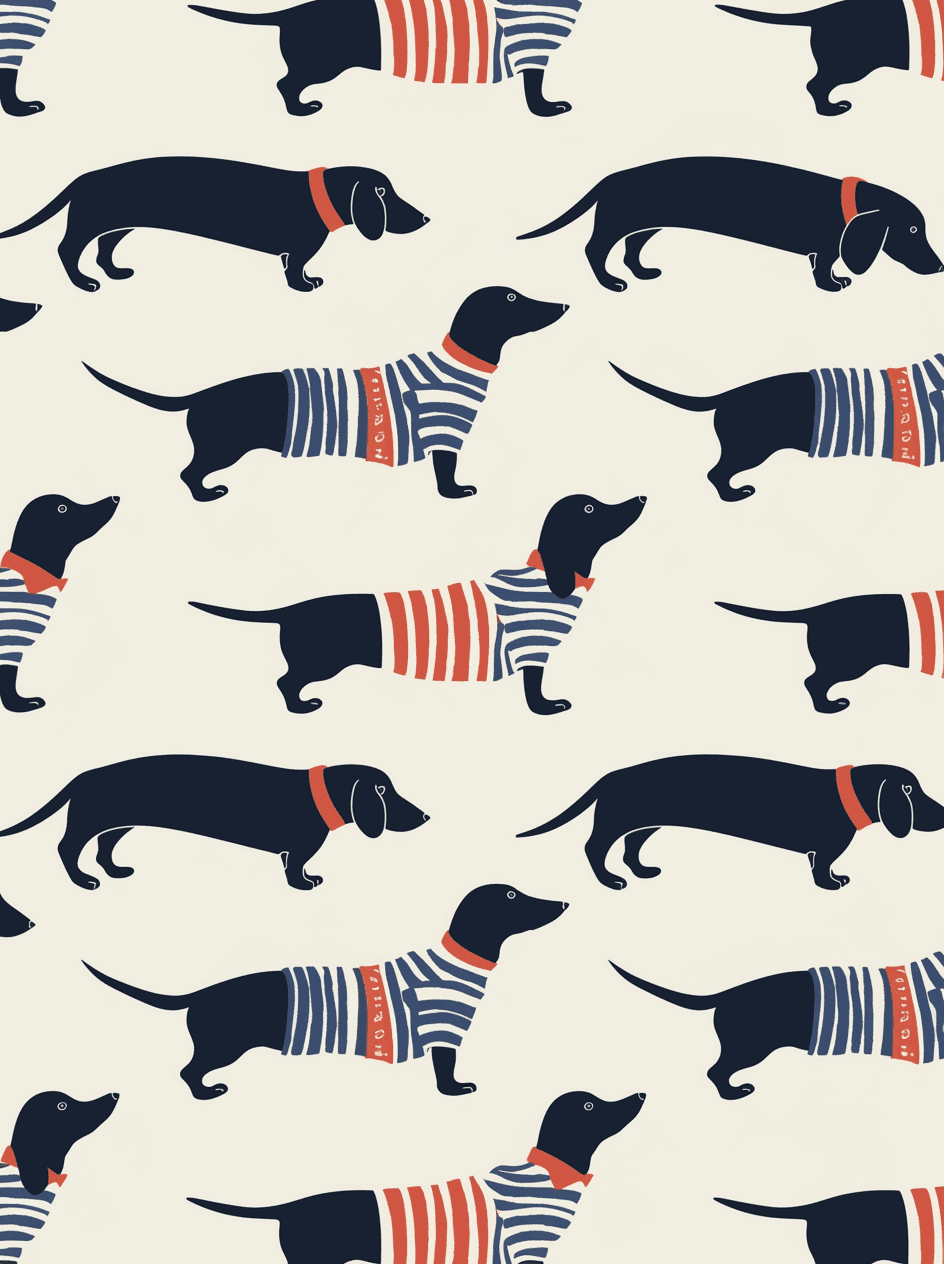 Dog 247 original repeating artwork