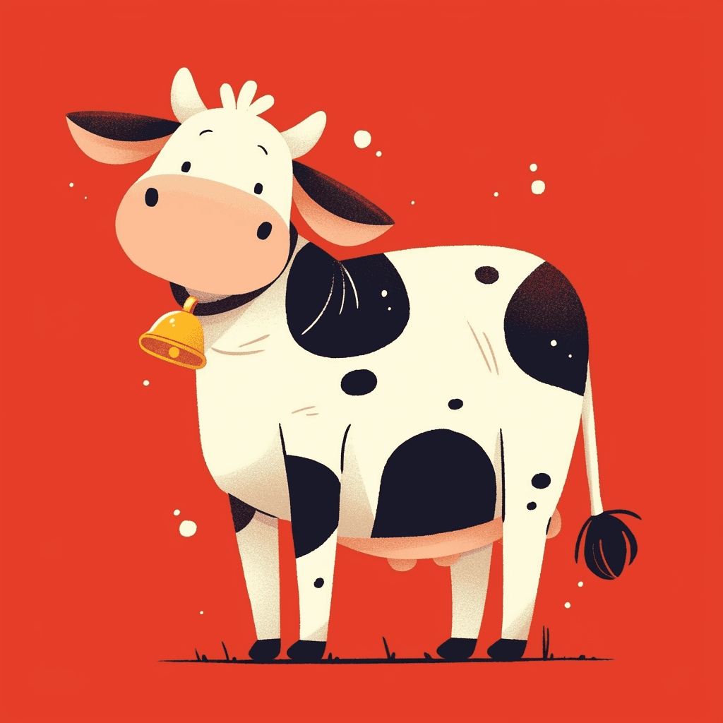 Cow 002 original repeating artwork
