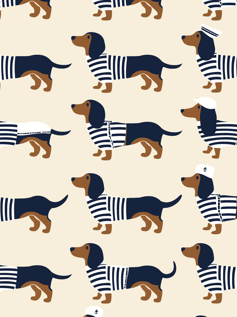 Dog 094 original repeating artwork