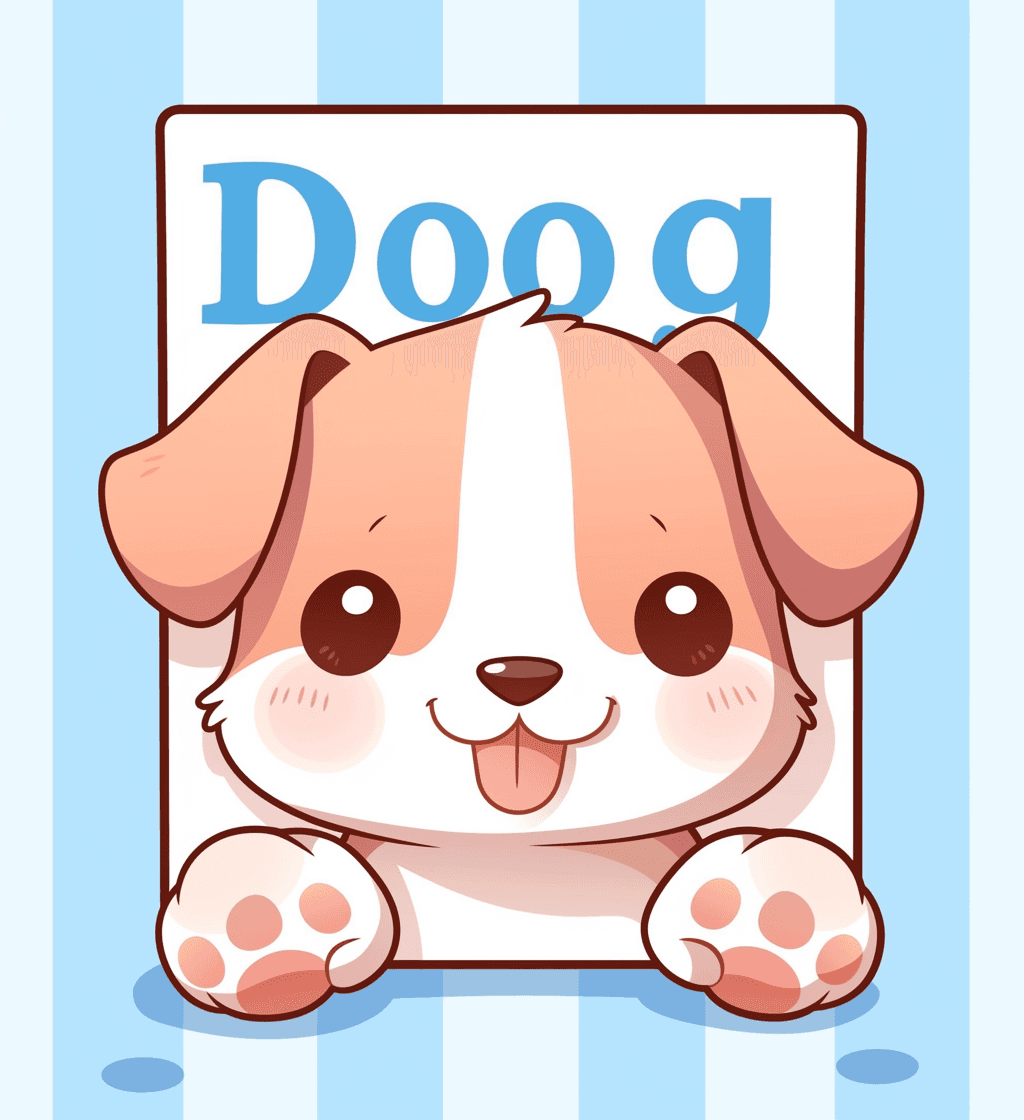 Puppy 024 original repeating artwork