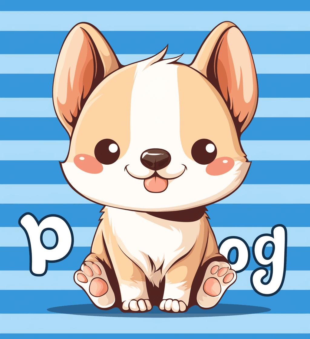 Puppy Tint original repeating artwork