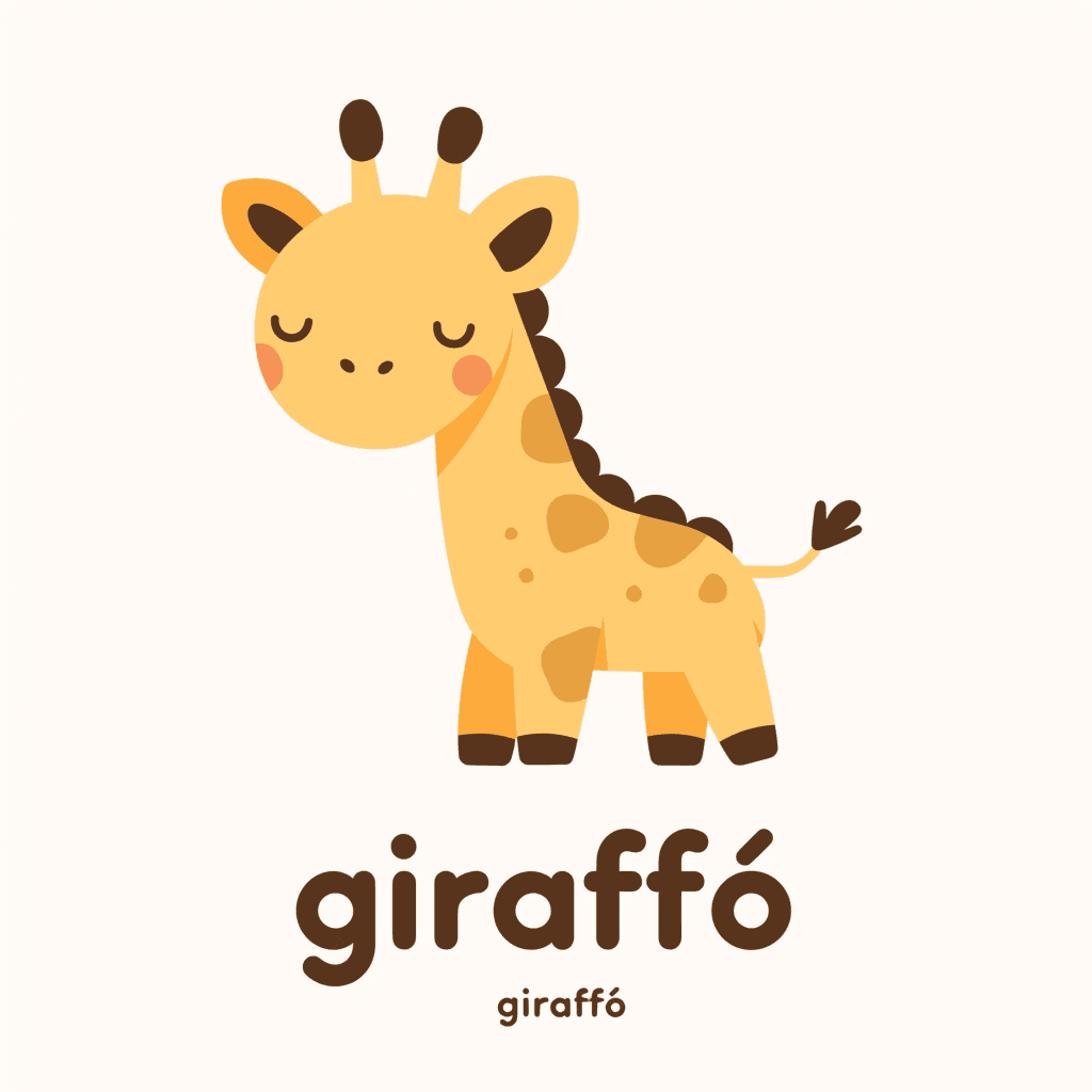 Giraffe Club original repeating artwork