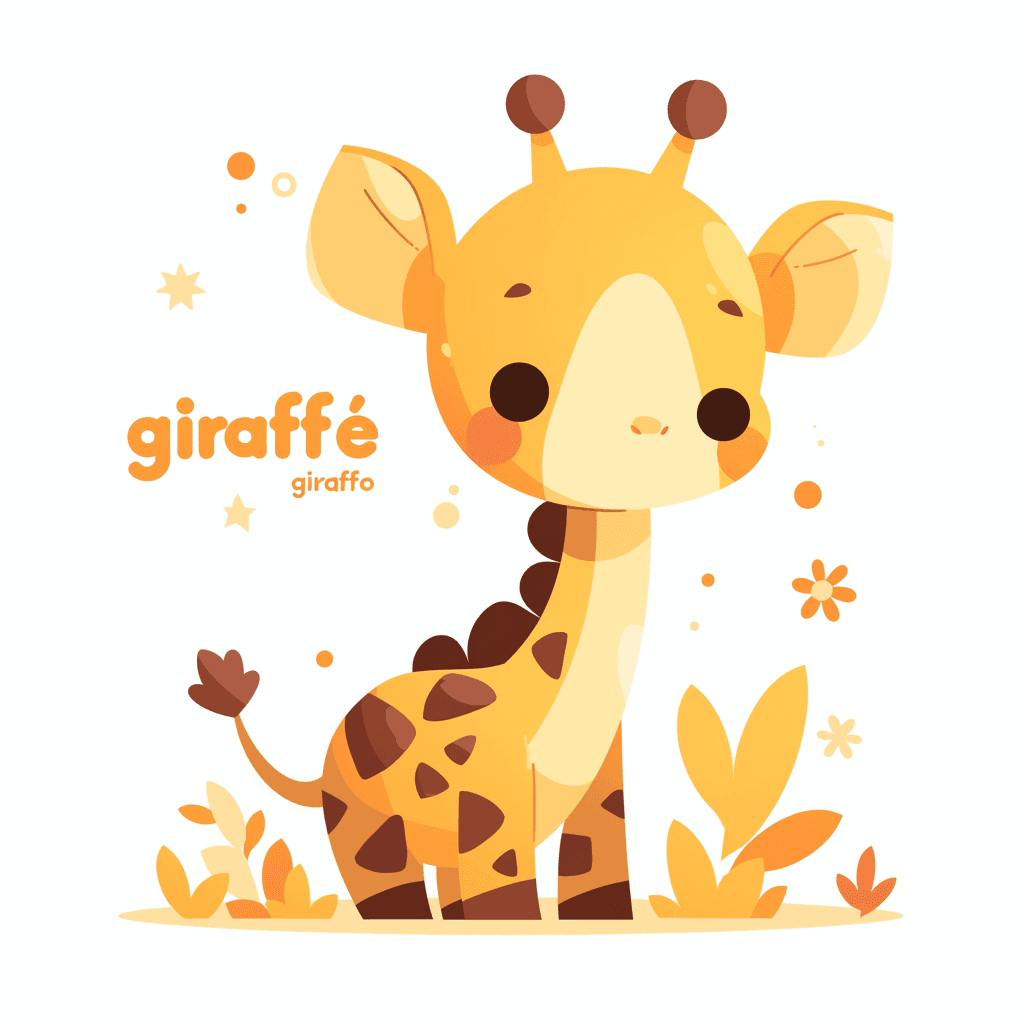 Giraffe 006 original repeating artwork