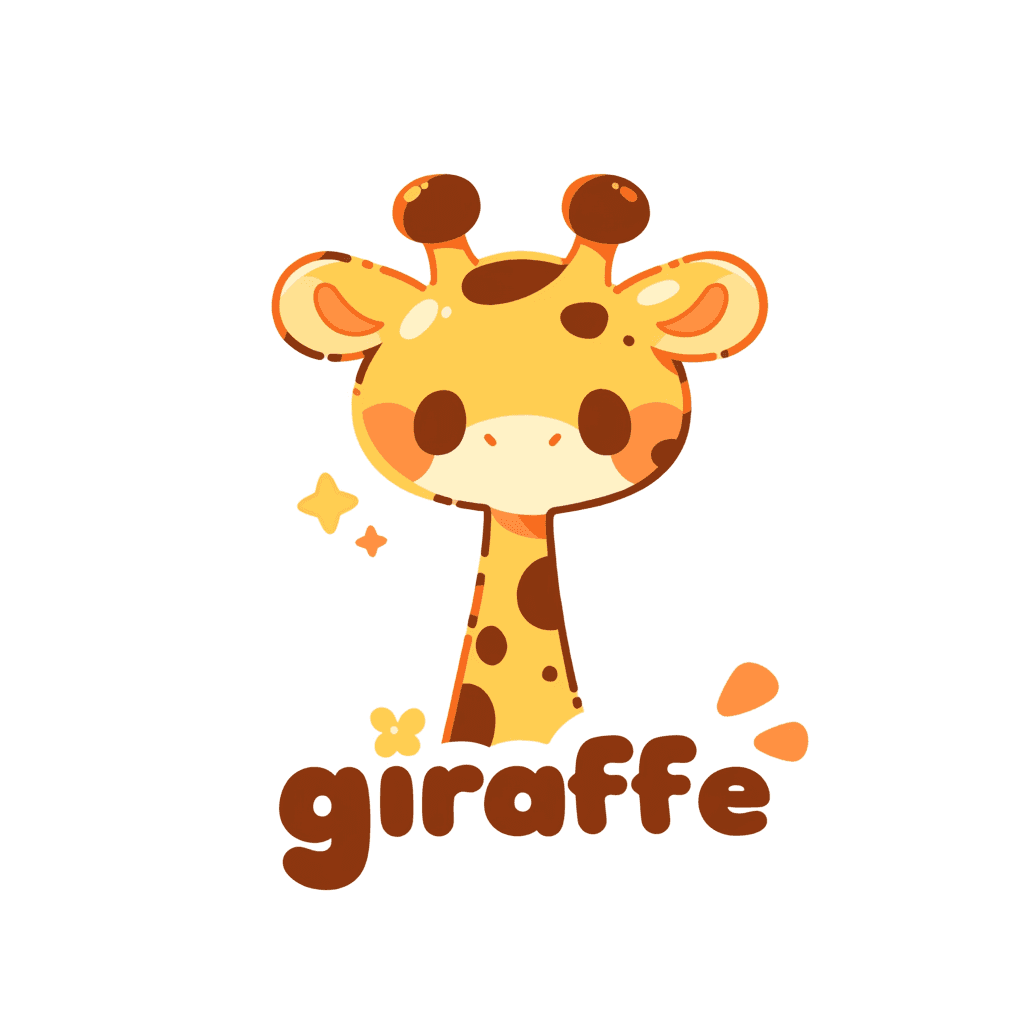 Giraffe Prism original repeating artwork
