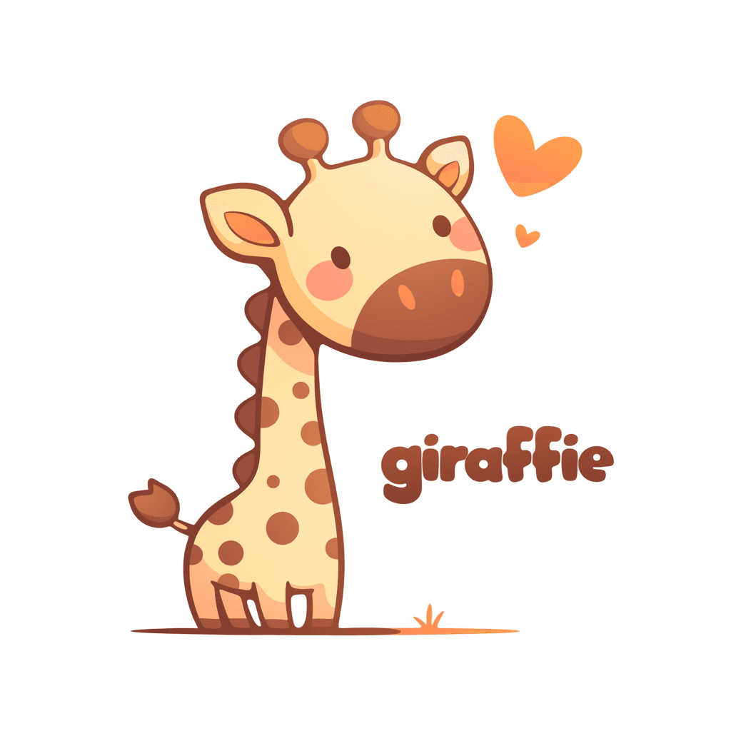 Giraffe original repeating artwork