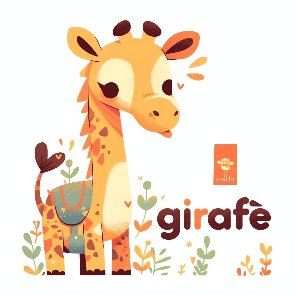 Giraffe 007 original repeating artwork