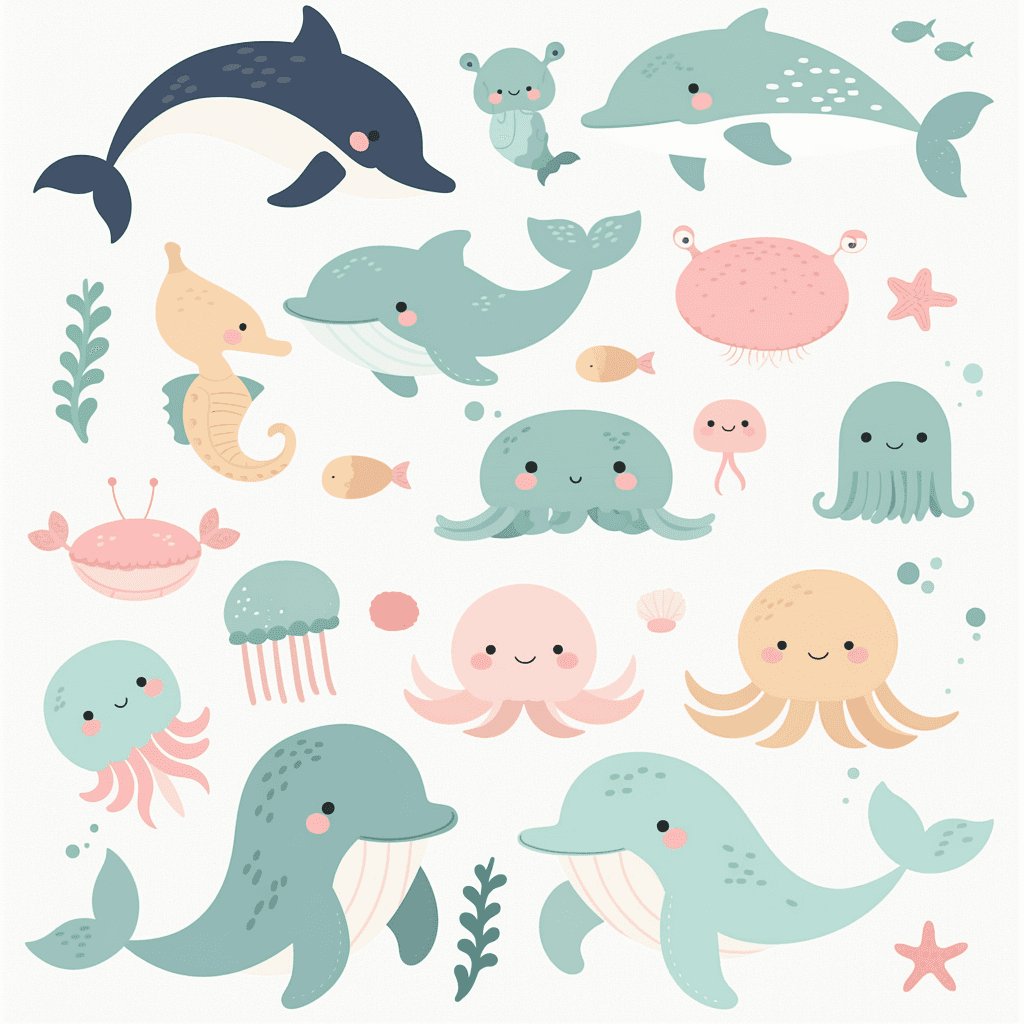 Animals 110 original repeating artwork