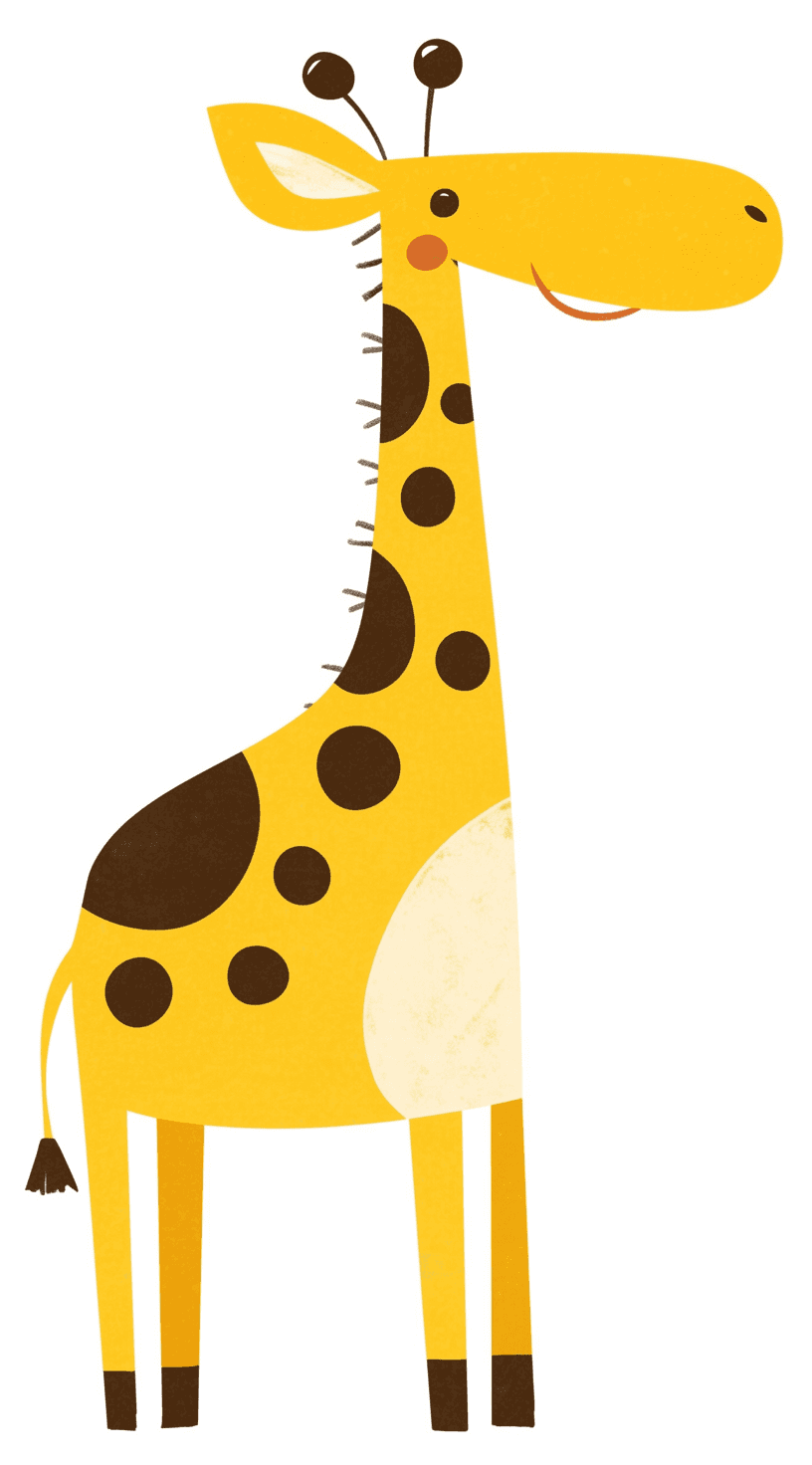 Giraffe Gang original repeating artwork