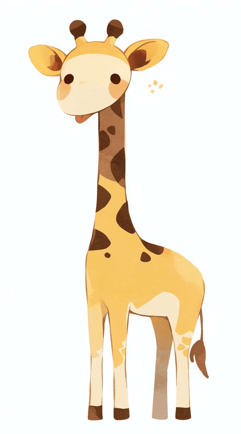 Giraffe Session original repeating artwork