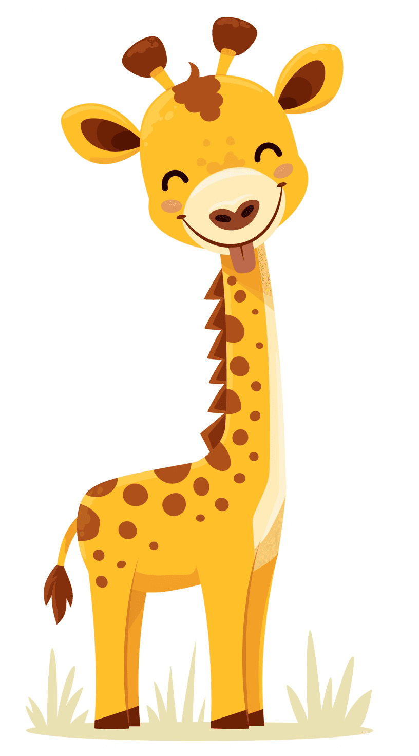 Giraffe Party original repeating artwork