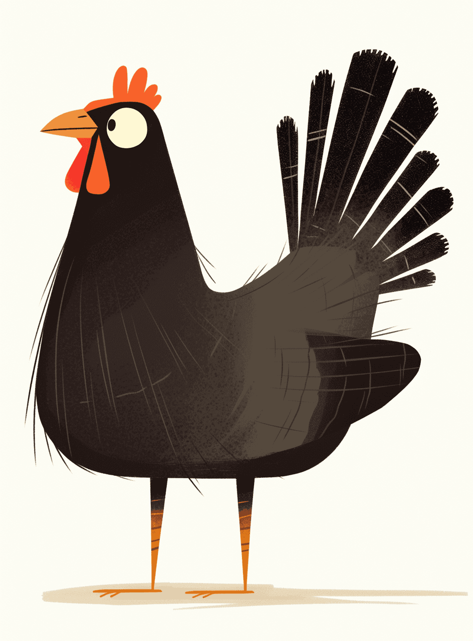 Chicken Buzz original repeating artwork