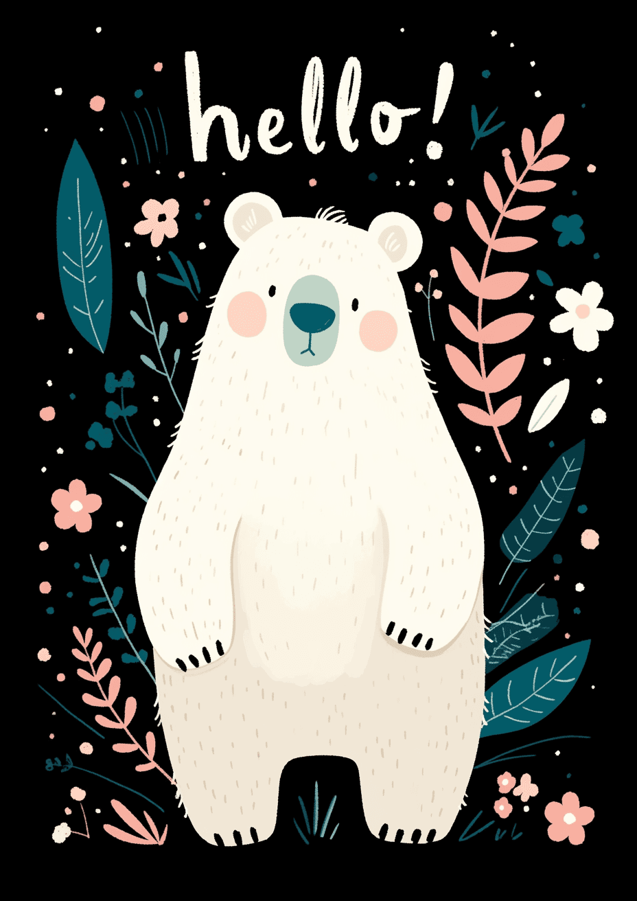 Bear 473 original repeating artwork