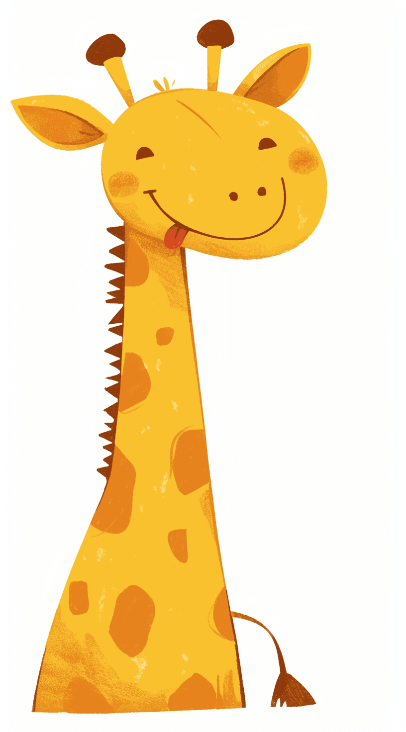 Giraffe Team original repeating artwork