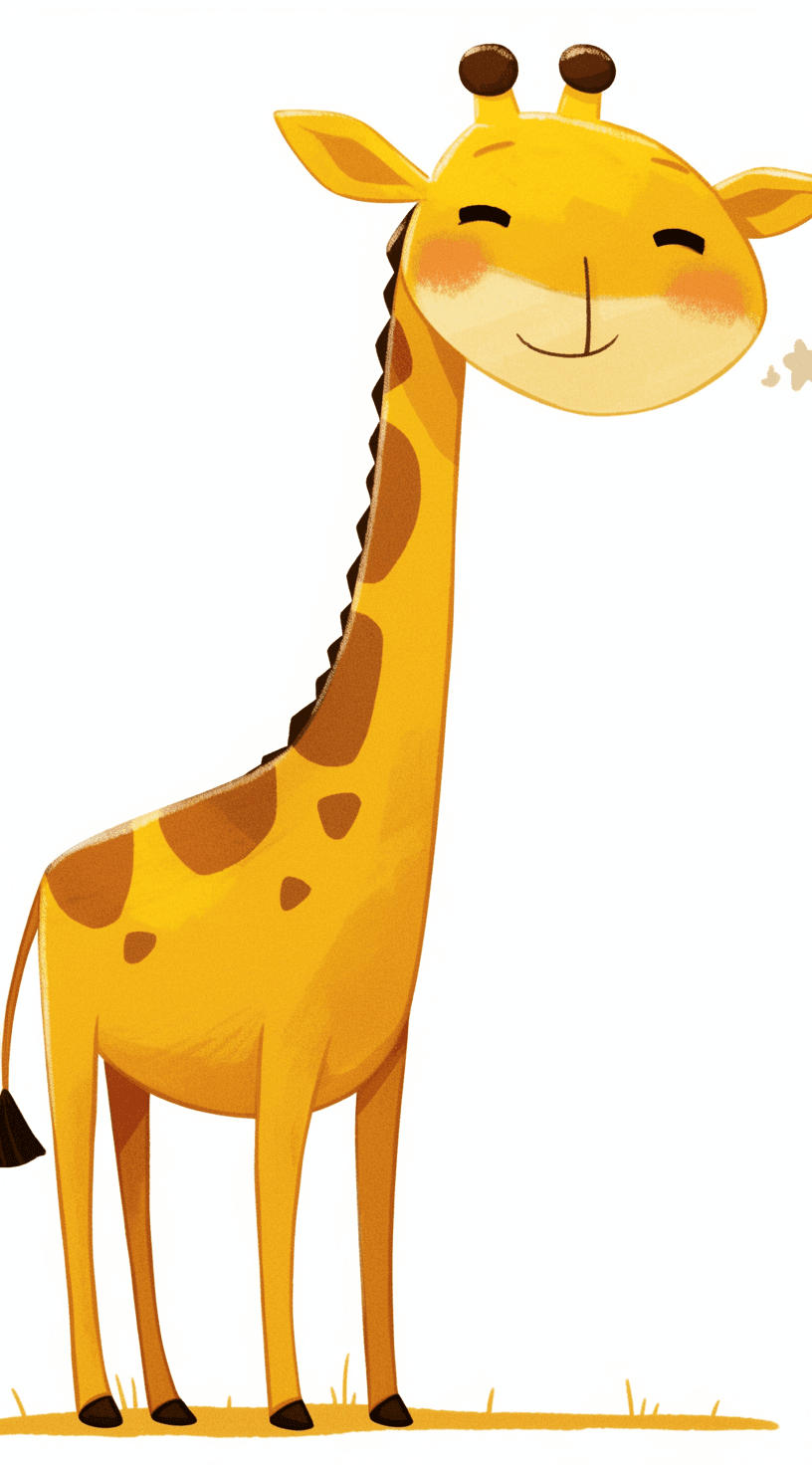 Giraffe 001 original repeating artwork