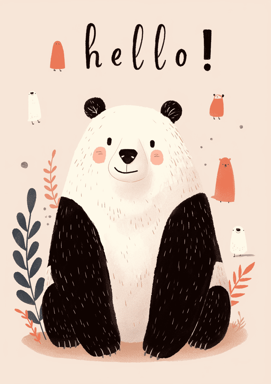 Bear 556 original repeating artwork