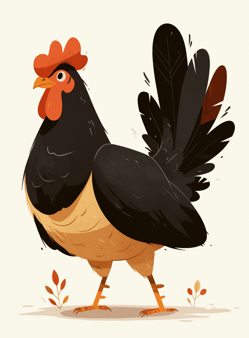 Chicken Tint original repeating artwork