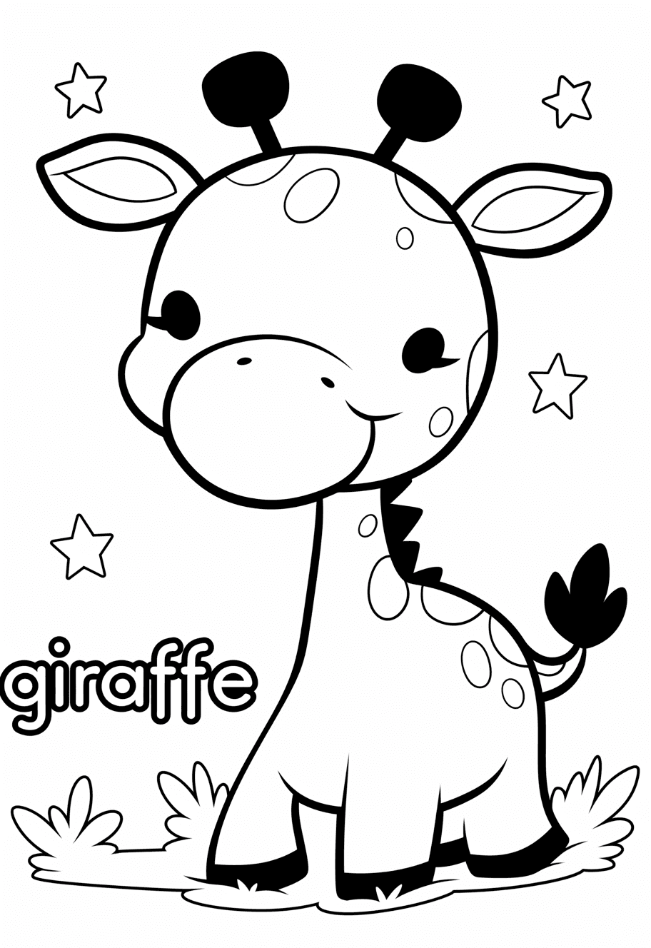 Giraffe 005 original repeating artwork