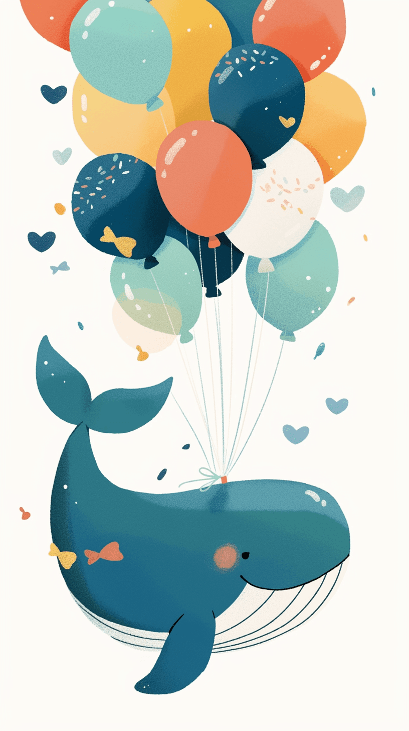 Dolphin Tune original repeating artwork