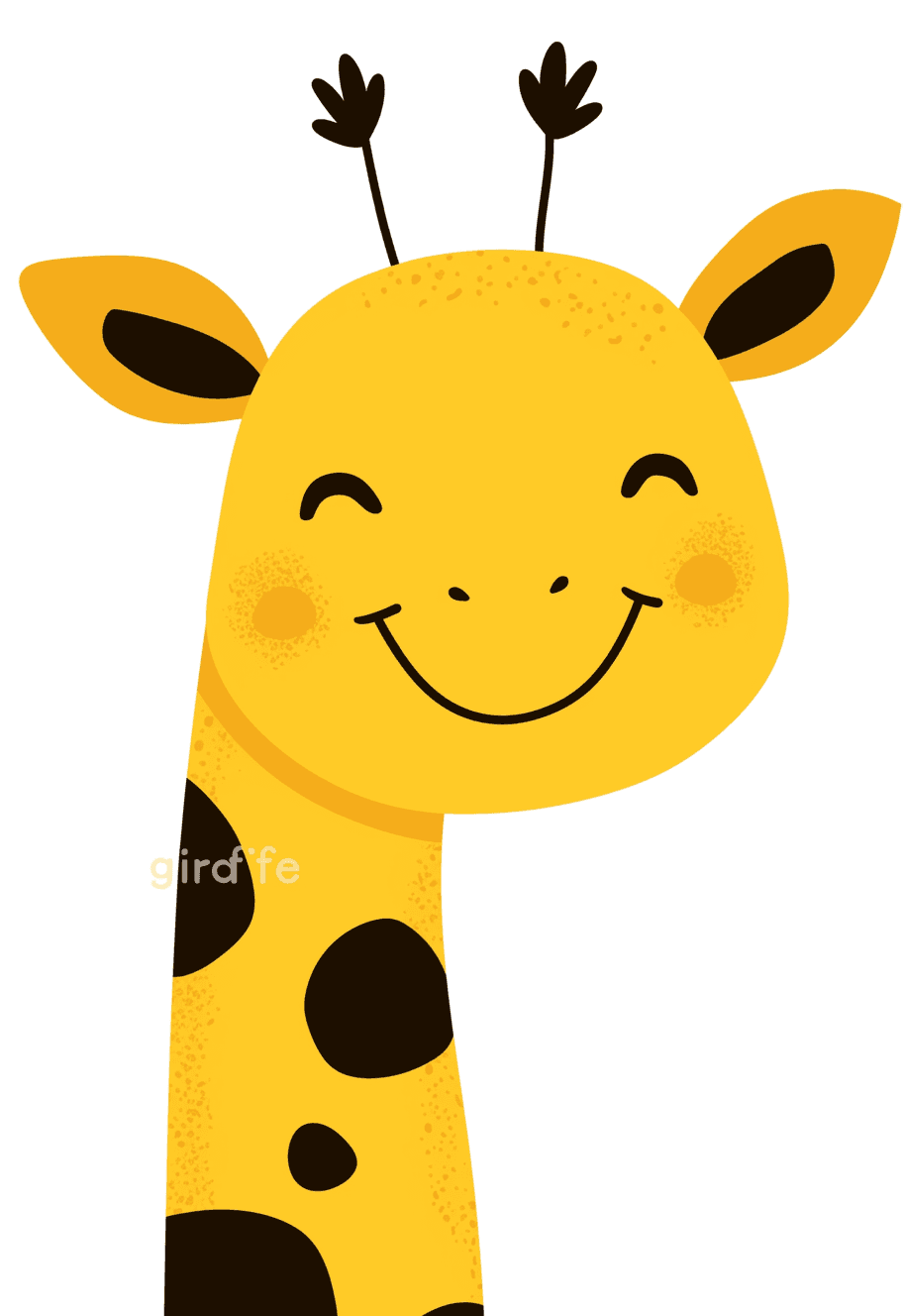 Giraffe Carnival original repeating artwork