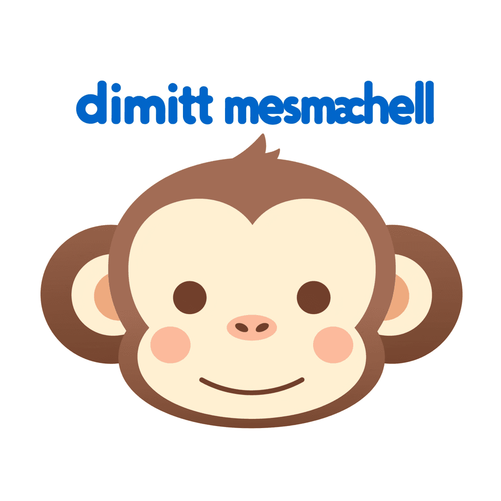 Monkey Flow original repeating artwork