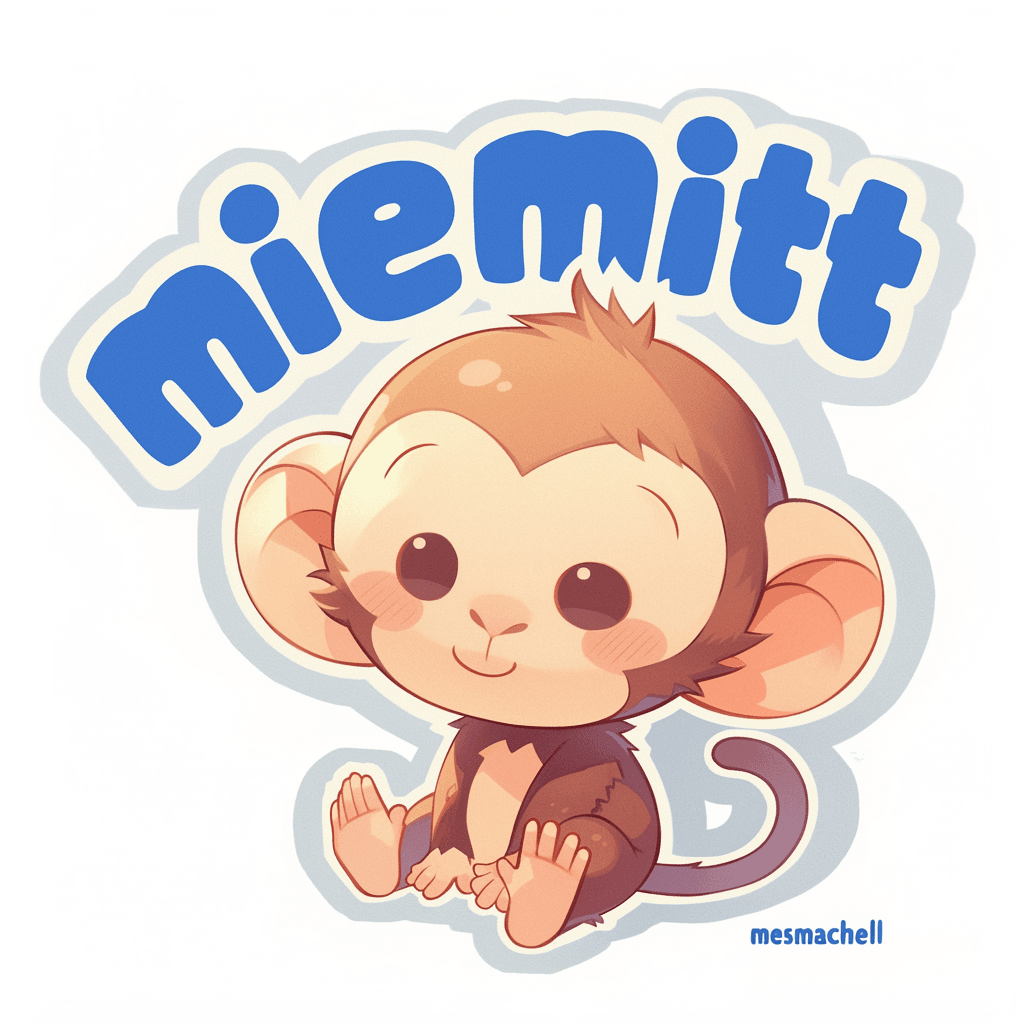 Monkey Rise original repeating artwork