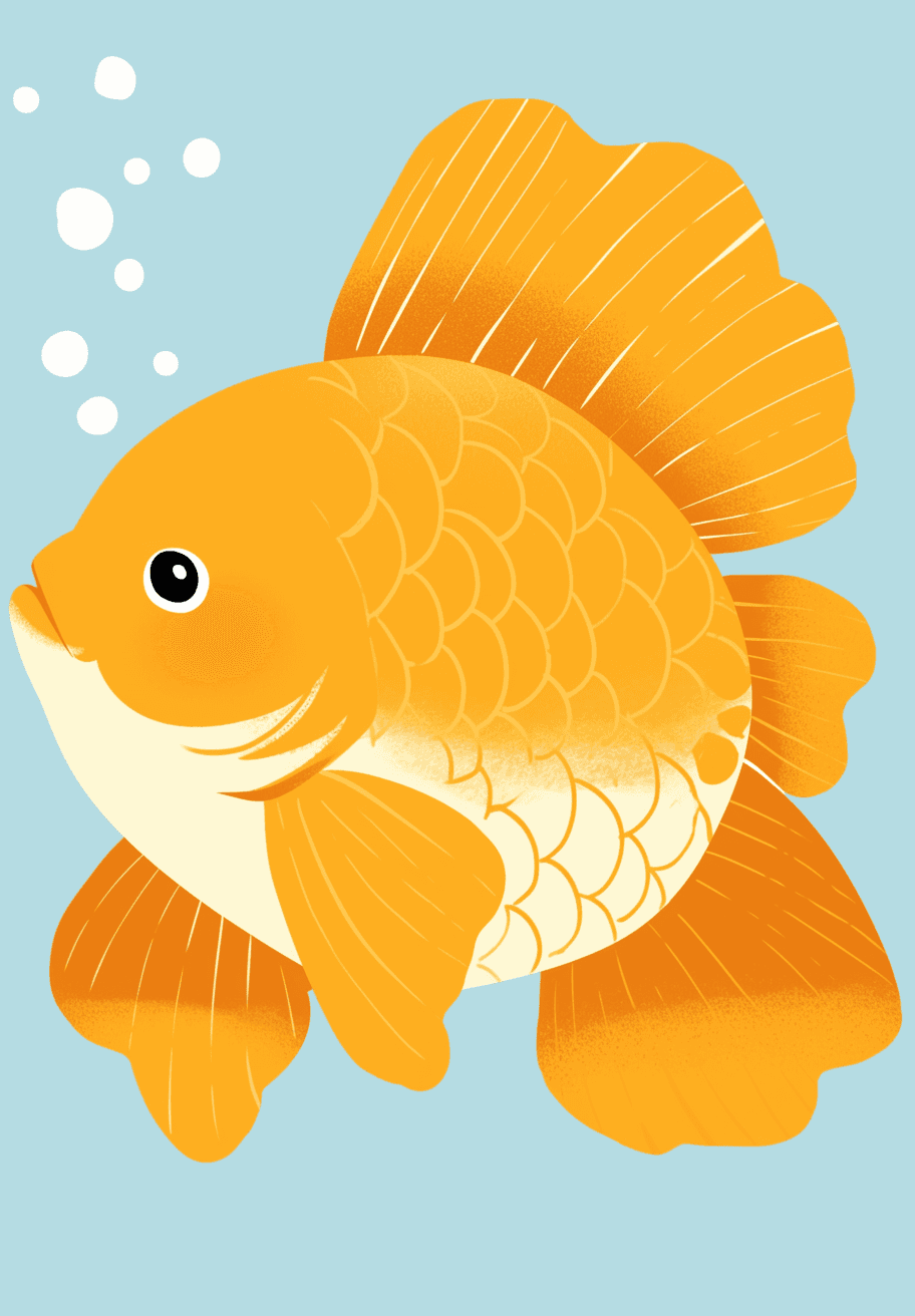 Fish Point original repeating artwork