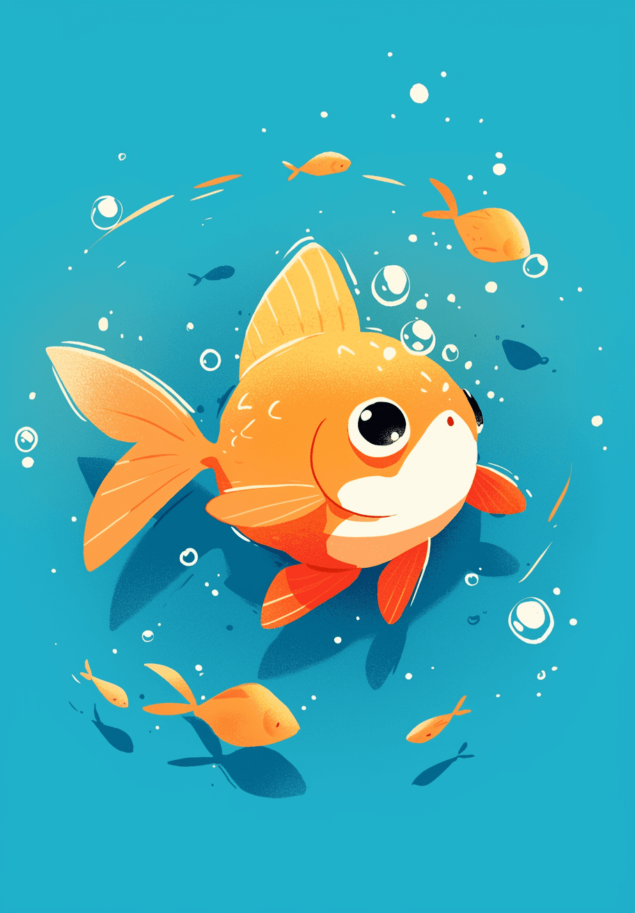 Fish 019 original repeating artwork