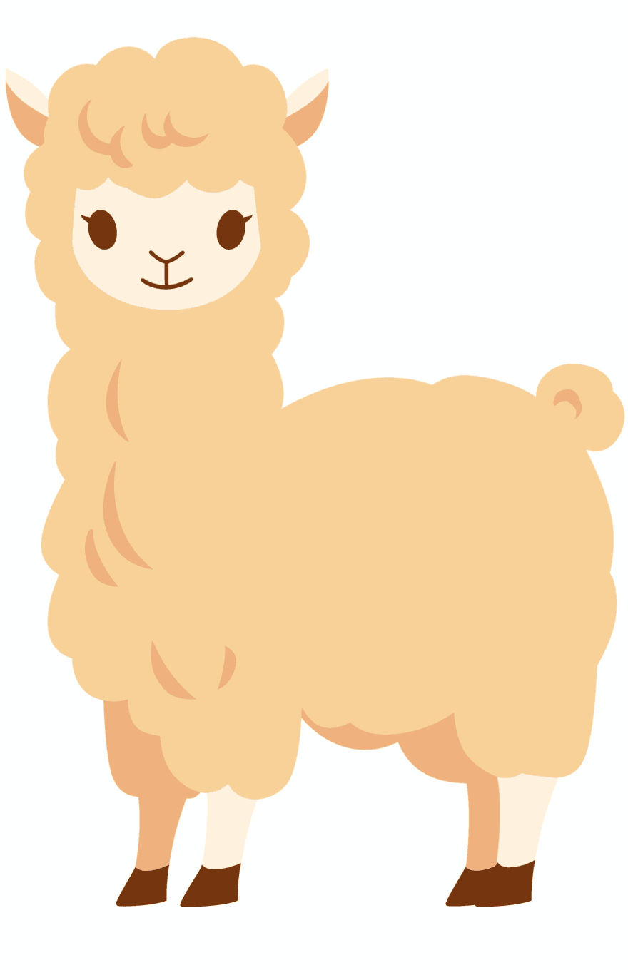Sheep Loop original repeating artwork