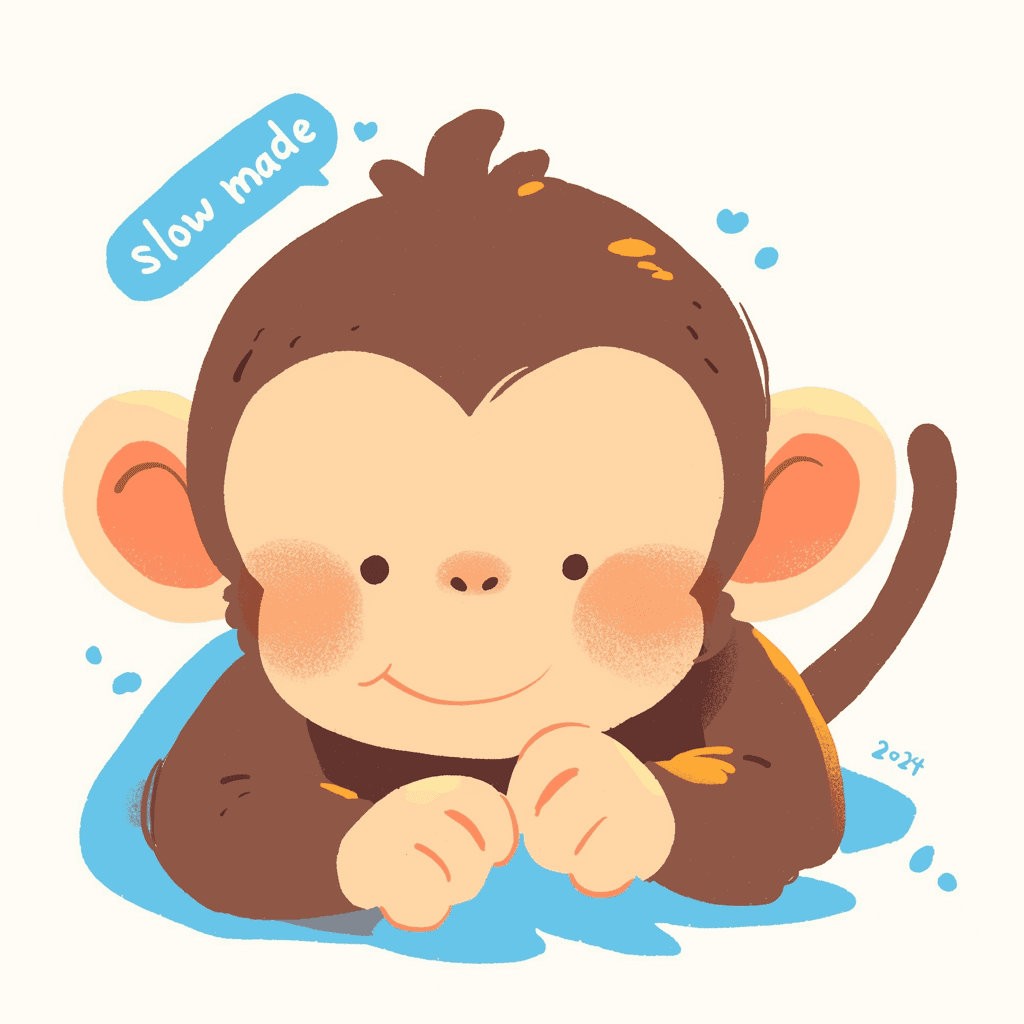 Monkey Onyx original repeating artwork