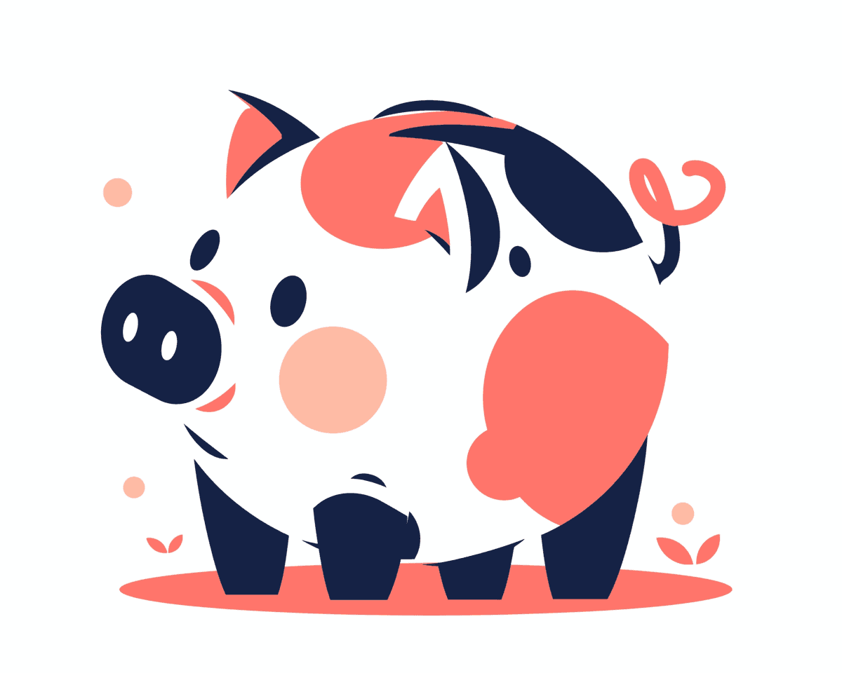Cute Piglet 001 original repeating artwork