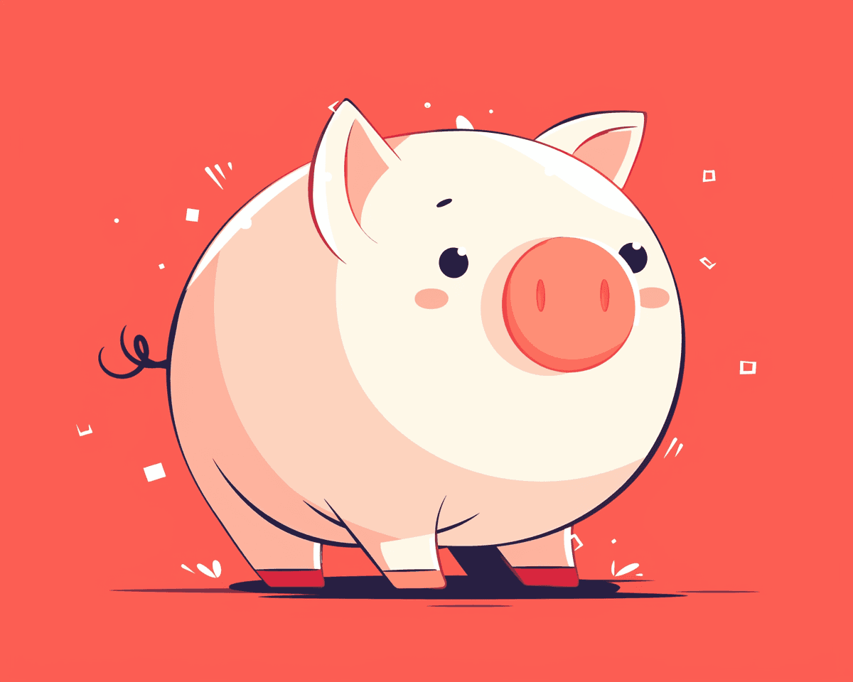 Cute Piglet Collective original repeating artwork