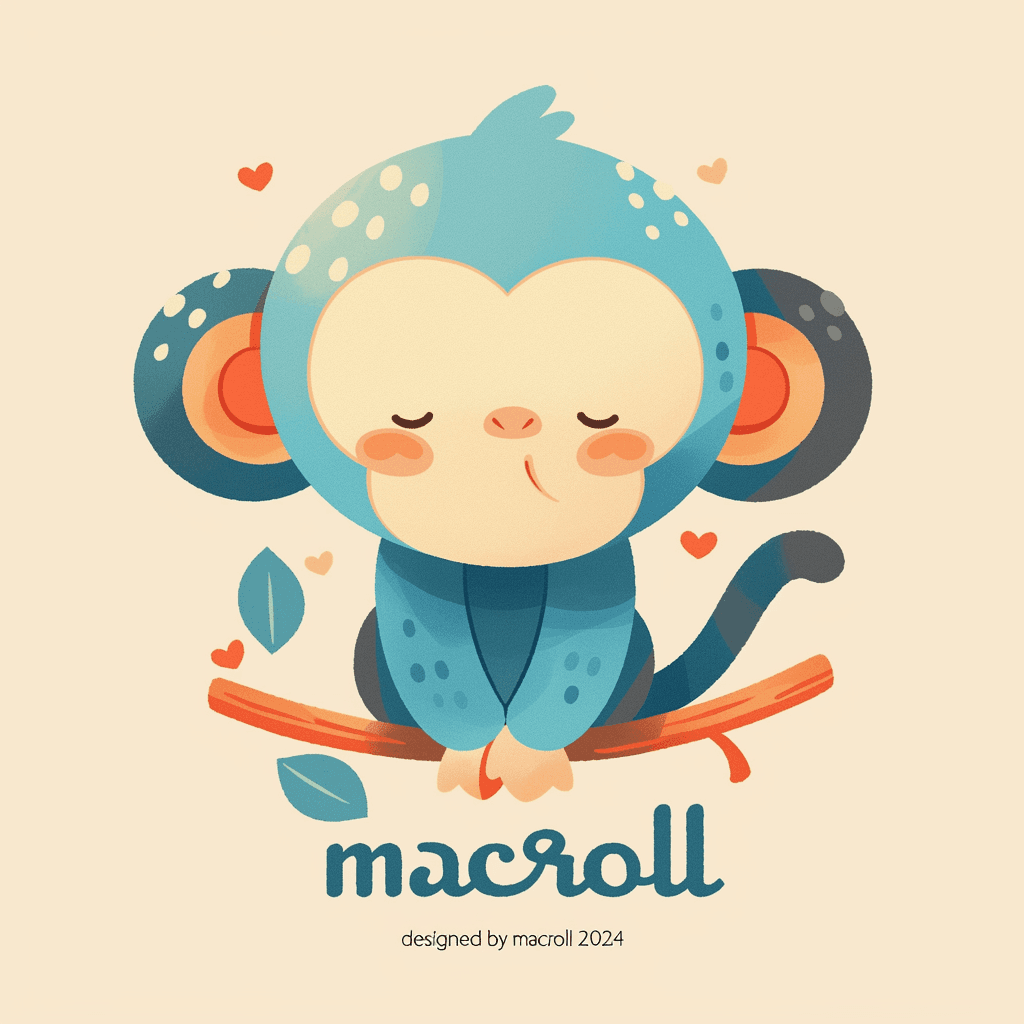 Monkey Silver original repeating artwork