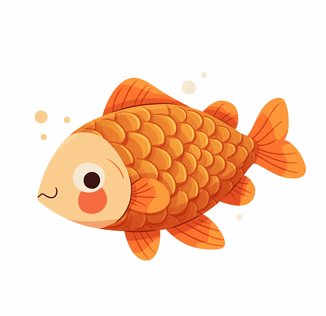 Fish Play original repeating artwork